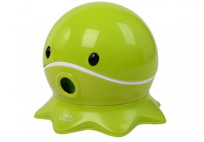 Olita cu suport pentru hartie Octopus Green