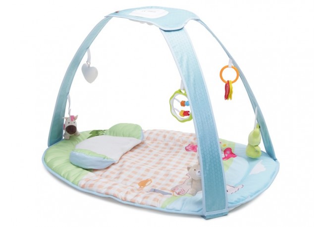 Covoras de joaca Cangaroo Pastel Blue Beach