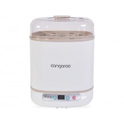 Sterilizator biberoane 2 in 1 cu functie de gatire cu aburi Cangaroo Pure XDQ10-B Khaki