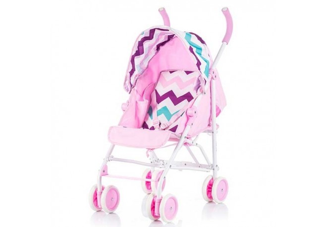 Carucior pentru papusi Chipolino Katy zig-zag