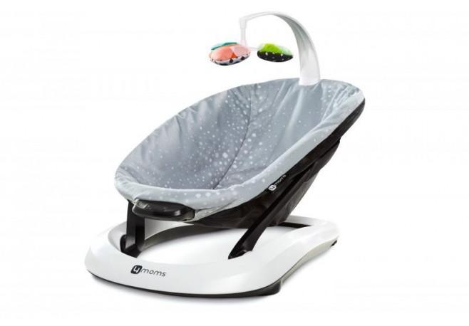 Balansoar Electric 4moms BounceRoo Silver Plush