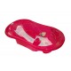Cadita Bebe Cu Forma Anatomica TEGA Roz Transparent