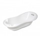 Cadita de baie bebe cu termometru MyKids Lulu 100 cm Alb