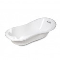 Cadita de baie bebe cu termometru MyKids Lulu 100 cm Alb