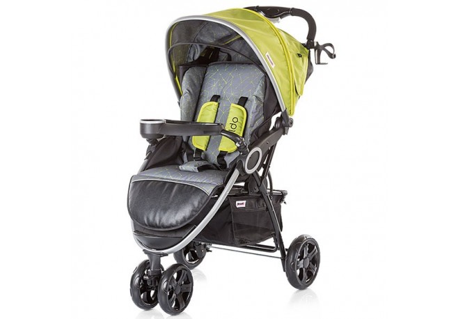 Carucior sport Chipolino Aldo lime cu husa de picioare