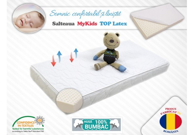 Saltea MyKids TOP Latex 120x60x10 (cm)