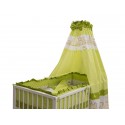 Lenjerie MyKids Teddy Friends Verde 5+1 Piese M2 140x70 cm