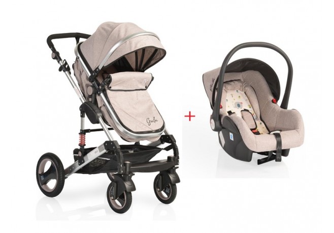 Carucior Copii 3 In 1 Moni Gala Melange
