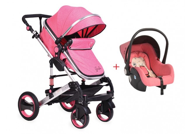 Carucior Copii 3 In 1 Moni Gala Coral