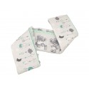 Aparatoare Laterala MyKids Teddy Hug Turquoise M2 140x70