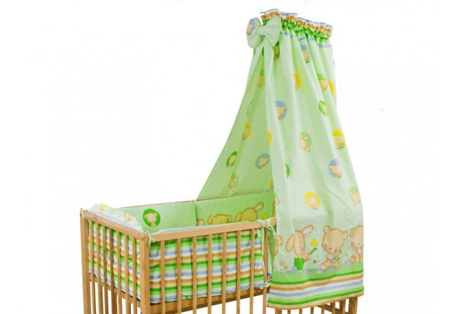 Baldachin MyKids Mini Teddy Verde