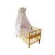 Baldachin Din Bumbac MyKids Catelus Roz