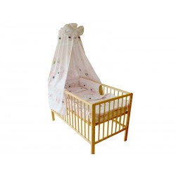 Baldachin Din Bumbac MyKids Catelus Roz