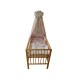 Baldachin Din Bumbac MyKids Catelus Roz