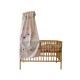 Baldachin Din Bumbac MyKids Catelus Roz