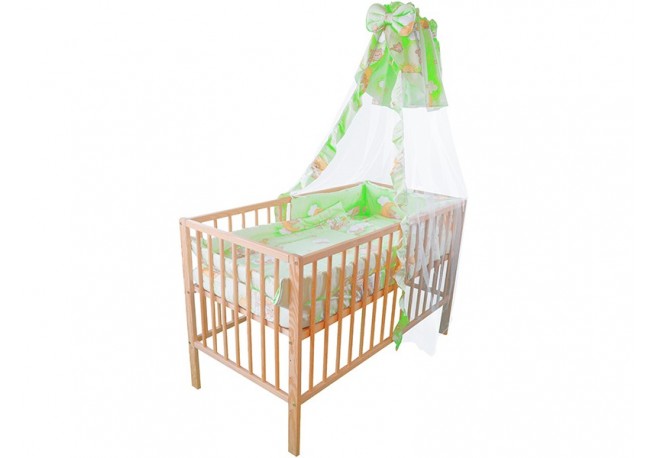 Baldachin Voal Patut MyKids Teddy Scarita Verde