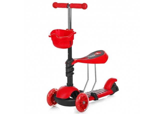Trotineta Chipolino Kiddy red