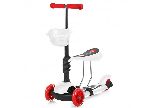 Trotineta Chipolino Kiddy white
