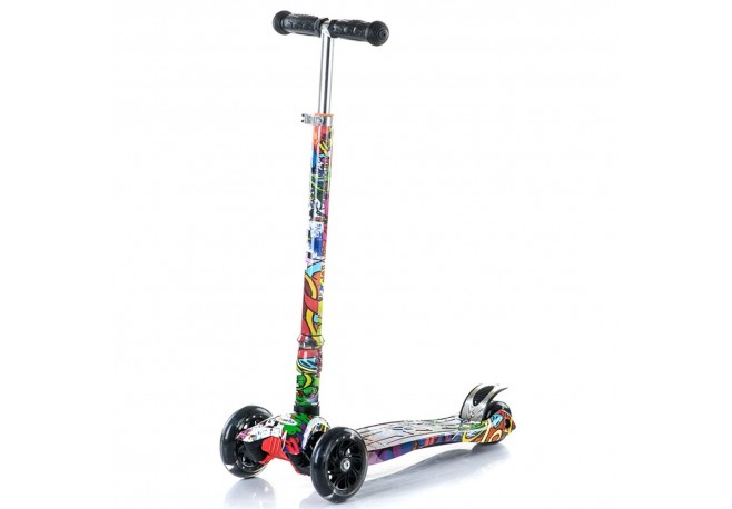 Trotineta Chipolino Croxer purple graffiti