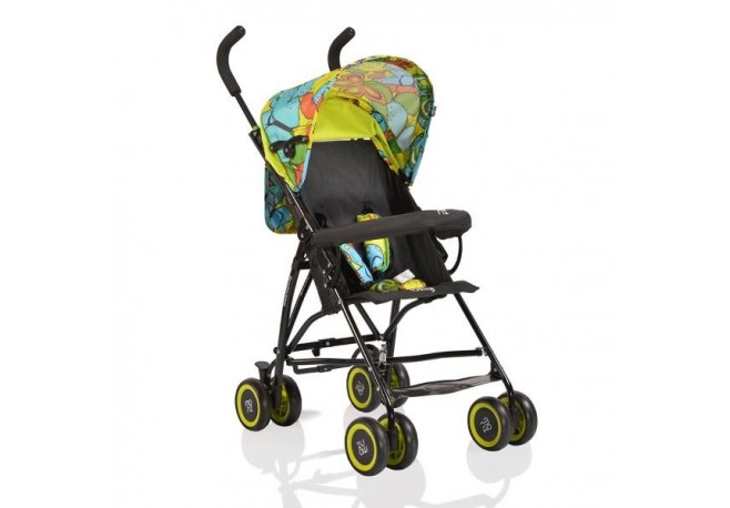 Carucior Copii Sport Moni Billy Green Butterflies