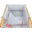Aparatoare Laterala MyKids My Zoo Rosu 140x70