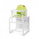 Scaun Masa Multifunctional Din Lemn KLUPS Aga III Alb