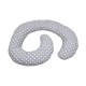 Perna De Alaptare Multifunctionala MyKids Stelute Grey-White