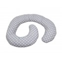 Perna De Alaptare Multifunctionala MyKids Stelute Grey-White