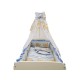 Baldachin MyKids Voal Mic Teddy Hug Blue