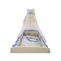 Baldachin MyKids Voal Mic Teddy Hug Blue