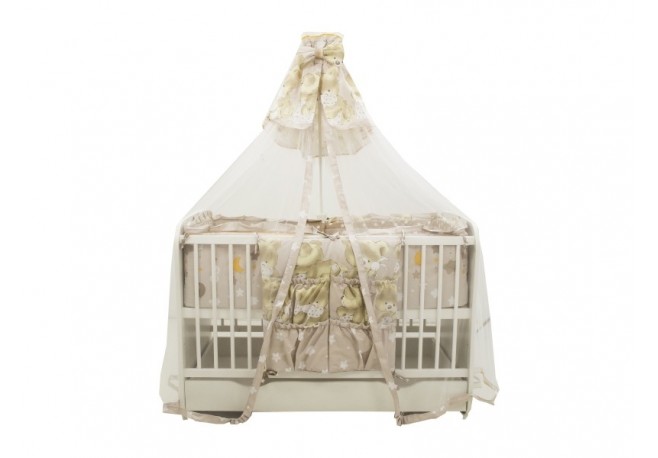 Baldachin MyKids Voal Mare Teddy Hug Maro