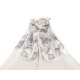 Baldachin MyKids Voal Mare Teddy Hug Gri