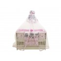 Baldachin MyKids Voal Mare Teddy Hug Roz