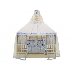 Baldachin MyKids Voal Mare Teddy Hug Blue