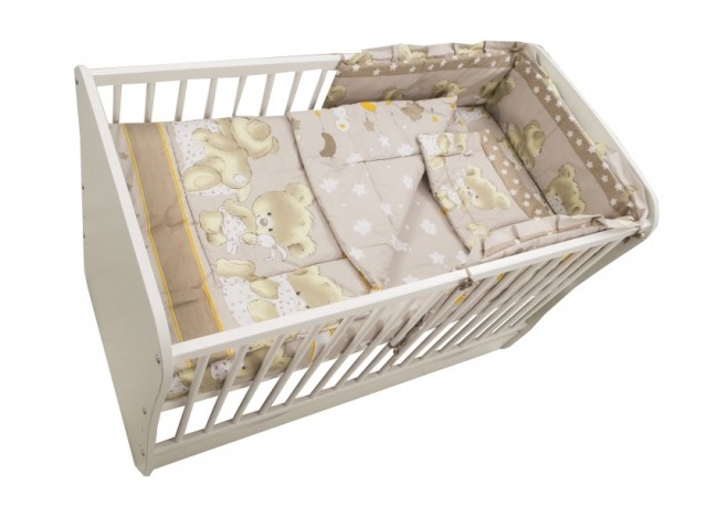 Lenjerie MyKids Teddy Hug Maro M2 4 Piese 120x60