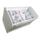 Lenjerie MyKids Teddy Hug Gri 3 Piese 120x60