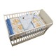 Lenjerie MyKids Teddy Hug Blue 3 Piese 120x60