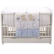 Lenjerie MyKids Teddy Play Blue M2 7 Piese 140x70 cm