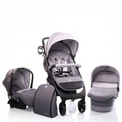 Carucior Copii 3 in 1 Cangaroo Noble Grey