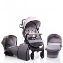 Carucior Copii 3 in 1 Cangaroo Noble Grey
