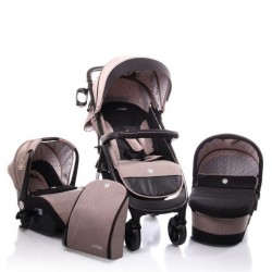 Carucior Copii 3 in 1 Cangaroo Noble Beige