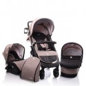 Carucior Copii 3 in 1 Cangaroo Noble Beige