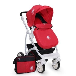 Carucior copii transformabil 2 in 1 Moni Tala Red