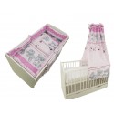 Lenjerie MyKids Teddy Hug Gri M2 5+1 Piese M2 140x70 cm
