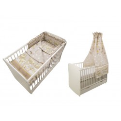 Lenjerie MyKids Teddy Hug Maro M2 5 piese 140x70 cm