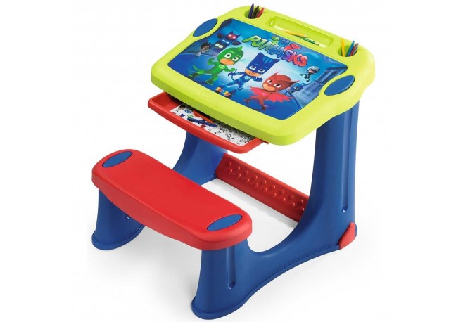Banca scolara Smoby Eroi in Pijamale cu accesorii