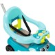 Masinuta de impins Smoby Auto Rocking 4 in 1 albastru