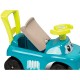 Masinuta de impins Smoby Auto Rocking 4 in 1 albastru