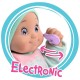 Papusa Smoby Minikiss roz cu suzeta
