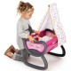 Leagan pentru papusa Smoby Baby Nurse cu baldachin